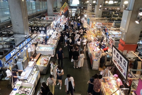 活気あふれる関門の台所「唐戸市場」プラン